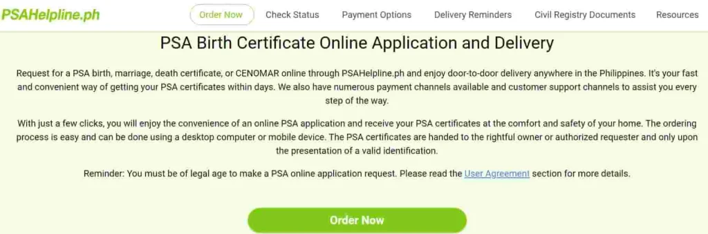 CENOMAR Online Appointment