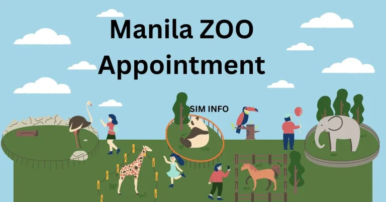 Manila ZOO Appointment