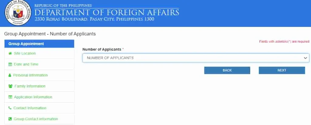 DFA Group Appointment