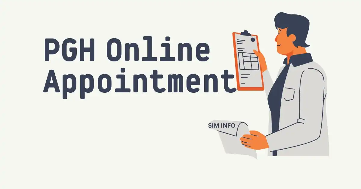 PGH Online Appointment
