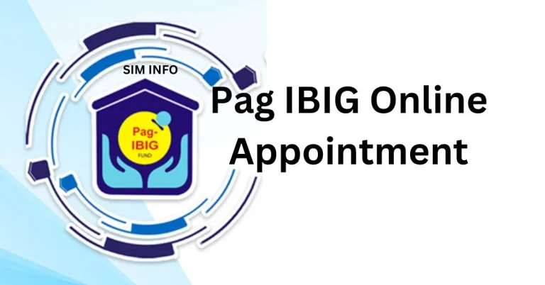 Pag IBIG Online Appointment 2024